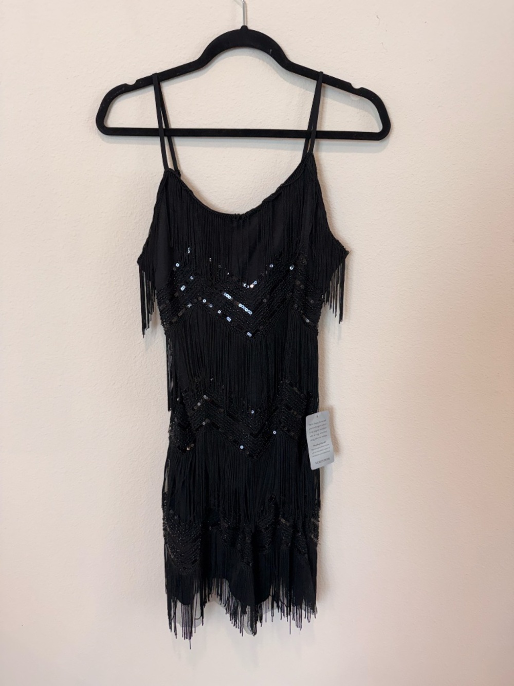 Lulu's darling sexy LBD with sequins